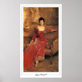 John Singer Sargent Zedign Art Poster #91-2 (Voorkant)