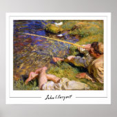 John Singer Sargent Zedign Poster d'art #133 (Devant)