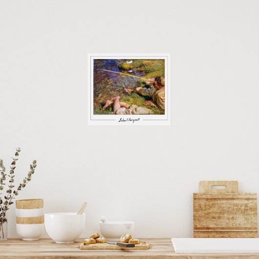 John Singer Sargent Zedign Poster d'art #133 (Cuisine)