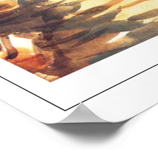 John Singer Sargent Zedign Poster d'art #133 (Coin)