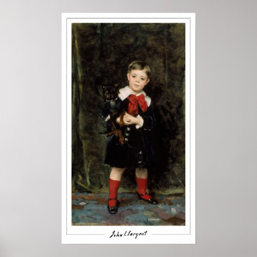 John Singer Sargent Zedign Poster d'art #14 (Devant)