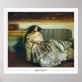 John Singer Sargent Zedign Poster d'art #16-2 (Devant)
