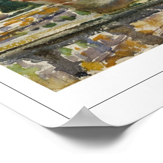 John Singer Sargent Zedign Poster d'art #20 (Coin)