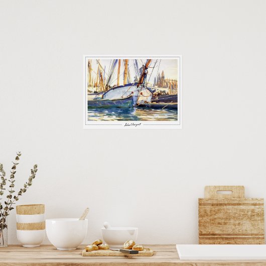 John Singer Sargent Zedign Poster d'art #204 (Cuisine)