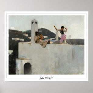 John Singer Sargent Zedign Poster d'art #223