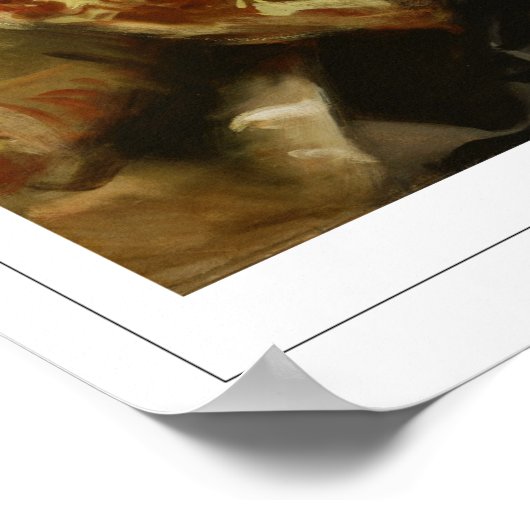 John Singer Sargent Zedign Poster d'art #3 (Coin)