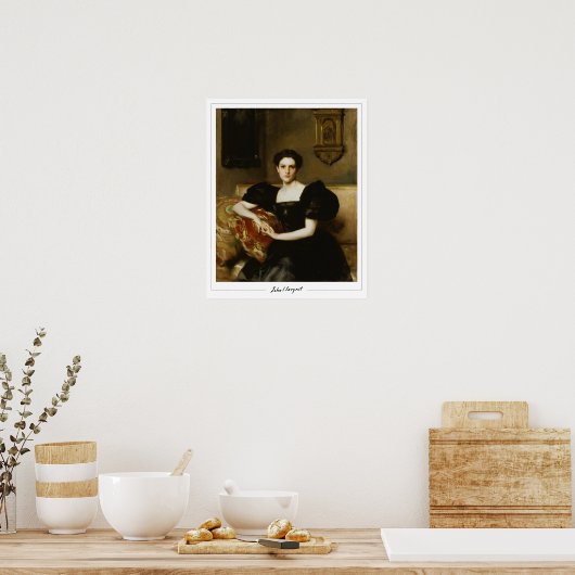 John Singer Sargent Zedign Poster d'art #3 (Cuisine)