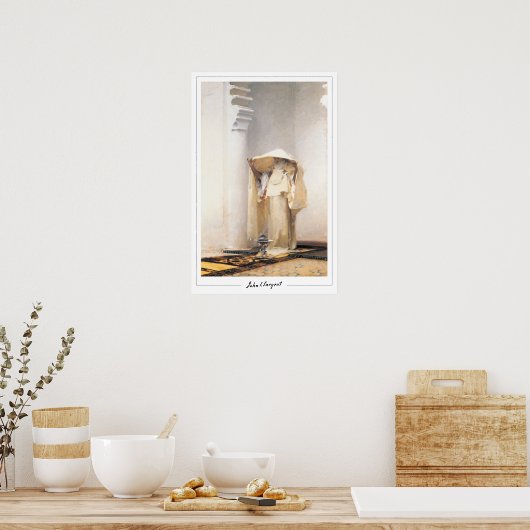 John Singer Sargent Zedign Poster d'art #367 (Cuisine)