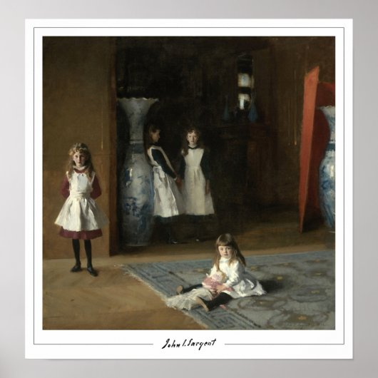 John Singer Sargent Zedign Poster d'art #37-2 (Devant)
