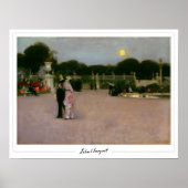 John Singer Sargent Zedign Poster d'art #5-2 (Devant)