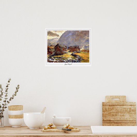 John Singer Sargent Zedign Poster d'art #60-2 (Cuisine)