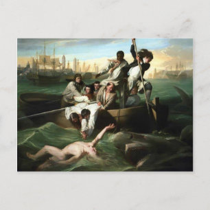 John Singleton Copley- Watson en Shark Briefkaart