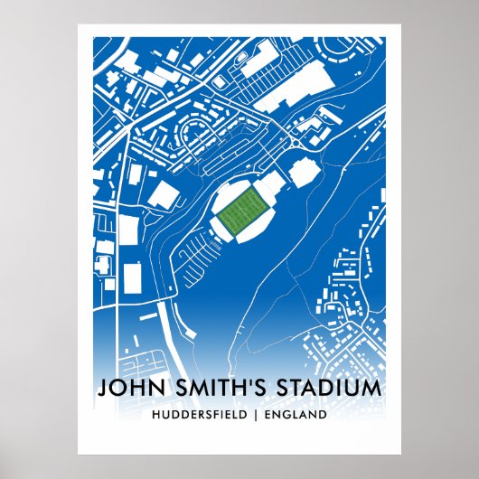John Smith's Stadium Poster - de thuisbasis van Hu (Voorkant)