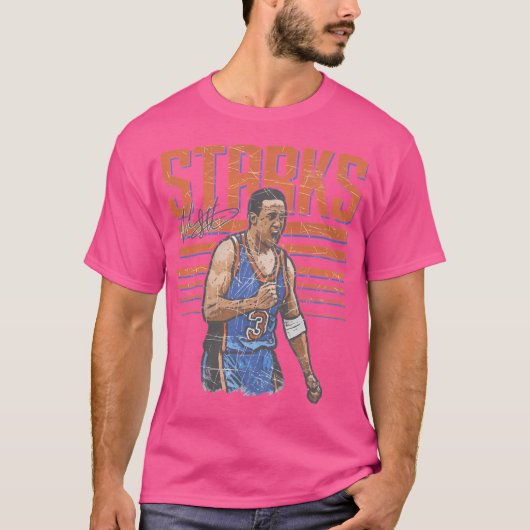 John Starks New York Hyper T-shirt (Voorkant)