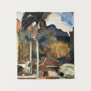 John Sten - Java, fijn kunstschilderen Wandkleed