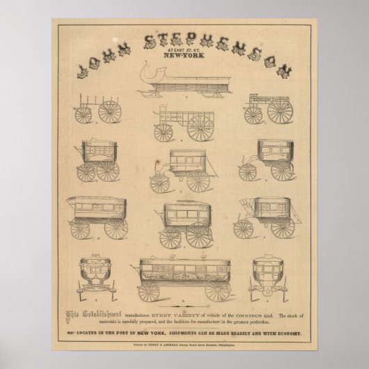John Stephenson Poster (Voorkant)