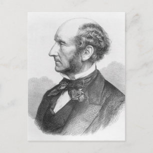 John Stuart Mill Briefkaart