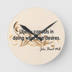 John Stuart Mill Ronde Klok