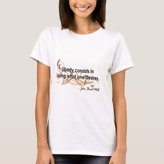 John Stuart Mill T-shirt (Devant)