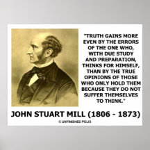 John Stuart Mill Truth haalt meer uit fouten van e