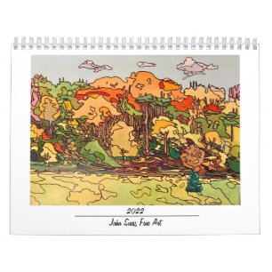 John Suess Fine Art: 2022 Muurkalender Kalender