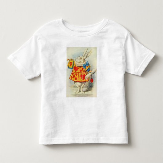 John Tenniel | Witte konijn Kinder Shirts (Voorkant)