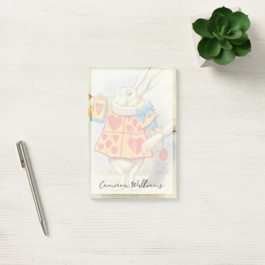 John Tenniel | Witte konijn Post-it® Notes (Kantoor)