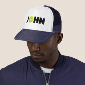 John Tennis Trucker Hat Pet (In situ)