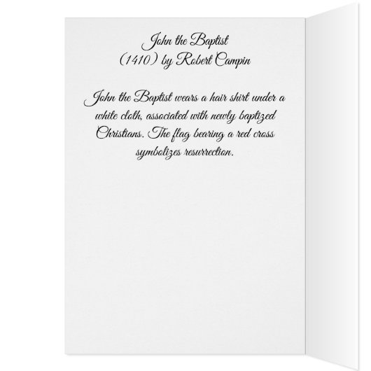 John the Baptist (Intérieur (Gauche))