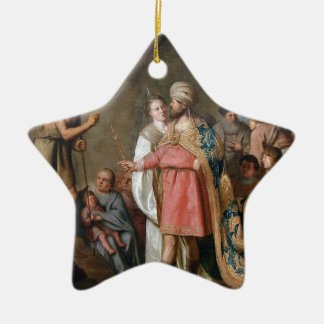 John the Baptist Preaching Keramisch Ornament
