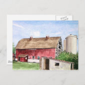 John Trescher Barn - carte postale (Devant / Derrière)