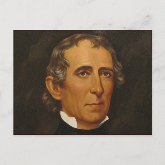 John Tyler 10 Briefkaart (Voorkant)
