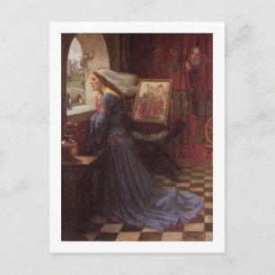 John W Waterhouse - Fair Rosamund (1917) Briefkaart