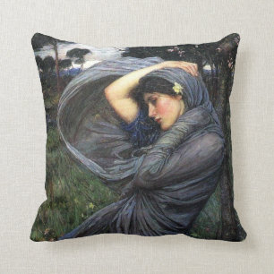 John W. Waterhouse Pre-Raphaelite Boreas Pillow Kussen