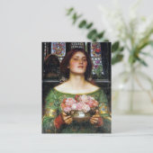 John Waterhouse - Gather Ye Rosebuds Briefkaart (Staand voorkant)