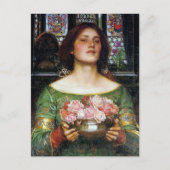 John Waterhouse - Gather Ye Rosebuds Briefkaart (Voorkant)