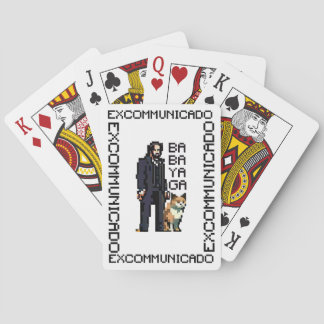 John Wick - Baba Yaga Pokerkaarten