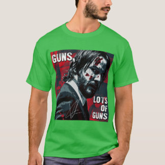 John wick de films meisje vintage t-shirt