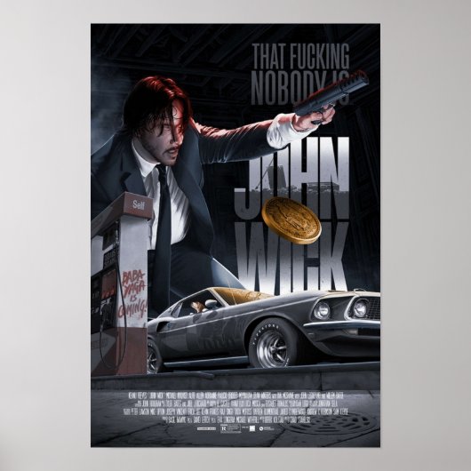 John Wick Poster (Voorkant)