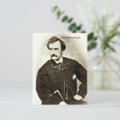John Wilkes Booth Briefkaart (Staand voorkant)