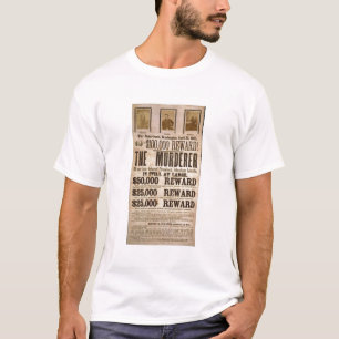 John Wilkes Booth wilde poster T-shirt