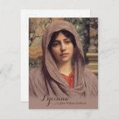 John William Godward Lycinna CC0031 Carte postale (Devant / Derrière)