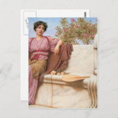 John William Godward - Tranquiliteit Briefkaart (Voorkant / Achterkant)