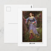 John William Waterhouse #10 - Carte postale d'art (Devant / Derrière)