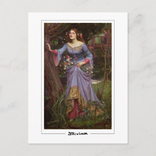 John William Waterhouse #10 - Carte postale d'art (Devant)