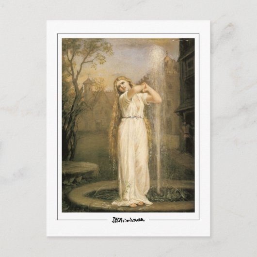 John William Waterhouse #11 - Carte postale d'art (Devant)