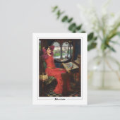 John William Waterhouse #14 - Carte postale d'art (Debout devant)