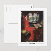 John William Waterhouse #14 - Carte postale d'art (Devant / Derrière)