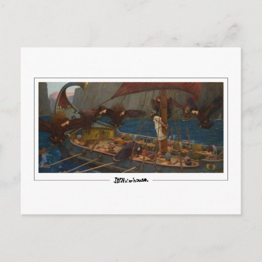 John William Waterhouse #6 - Carte postale Art (Devant)