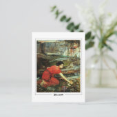John William Waterhouse #7 - Carte postale d'art f (Debout devant)